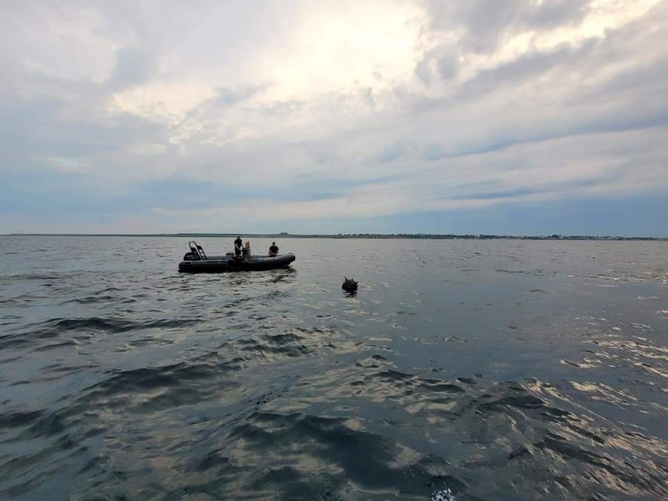 Naval mine Black Sea